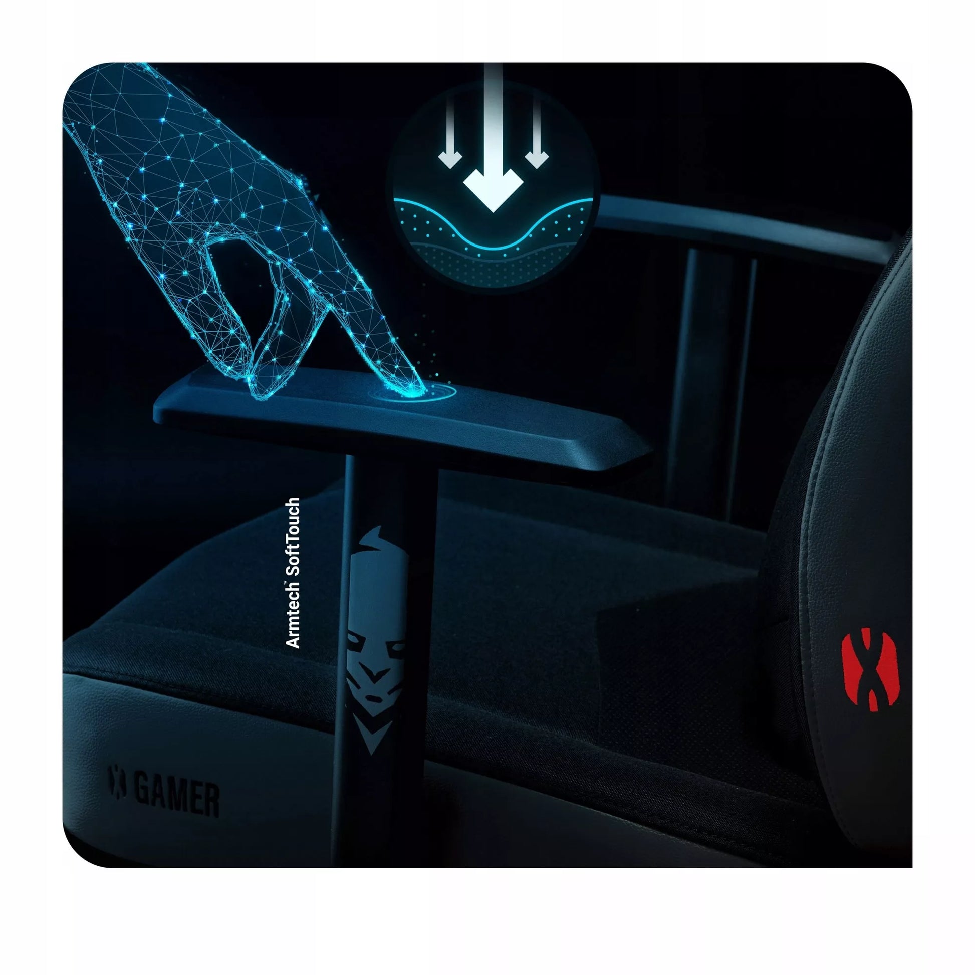 Žaidimų kėdė Diablo X-Gamer 2.0 Normal Size, juoda