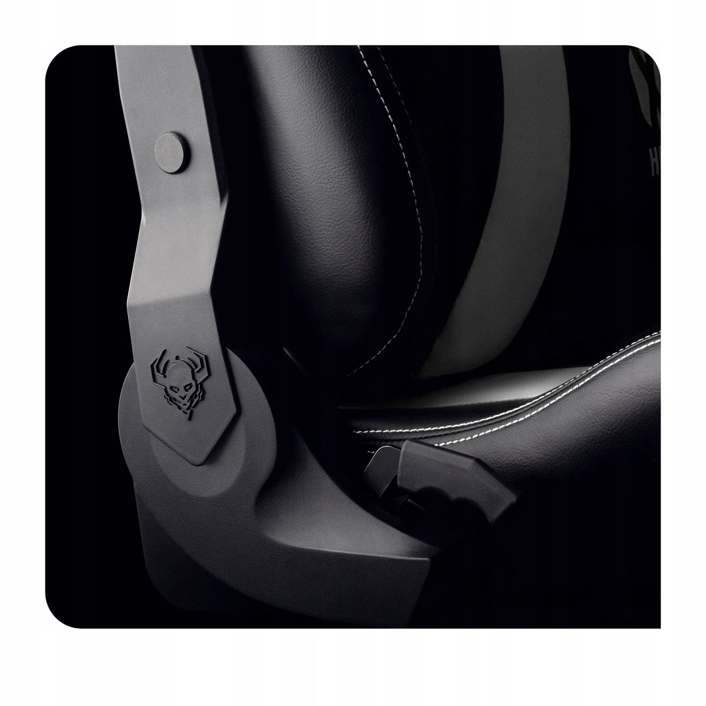 Žaidimų kėdė Diablo X-Horn 2.0 Normal Size, juoda ir balta