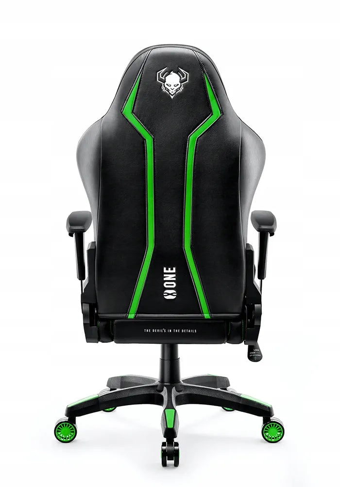 Žaidimų kėdė Diablo X-One 2.0 Normal Size, Juoda-žalia