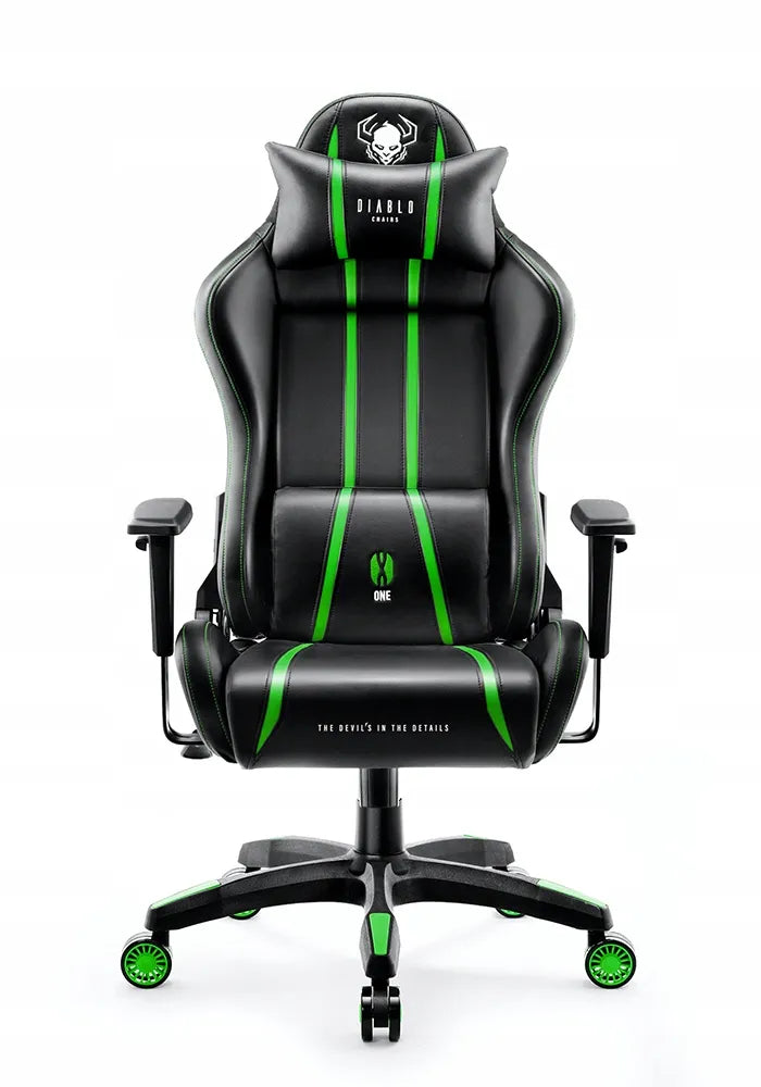 Žaidimų kėdė Diablo X-One 2.0 Normal Size, Juoda-žalia