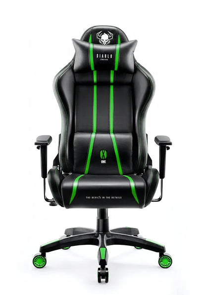 Žaidimų kėdė Diablo X-One 2.0 Normal Size, Juoda-žalia