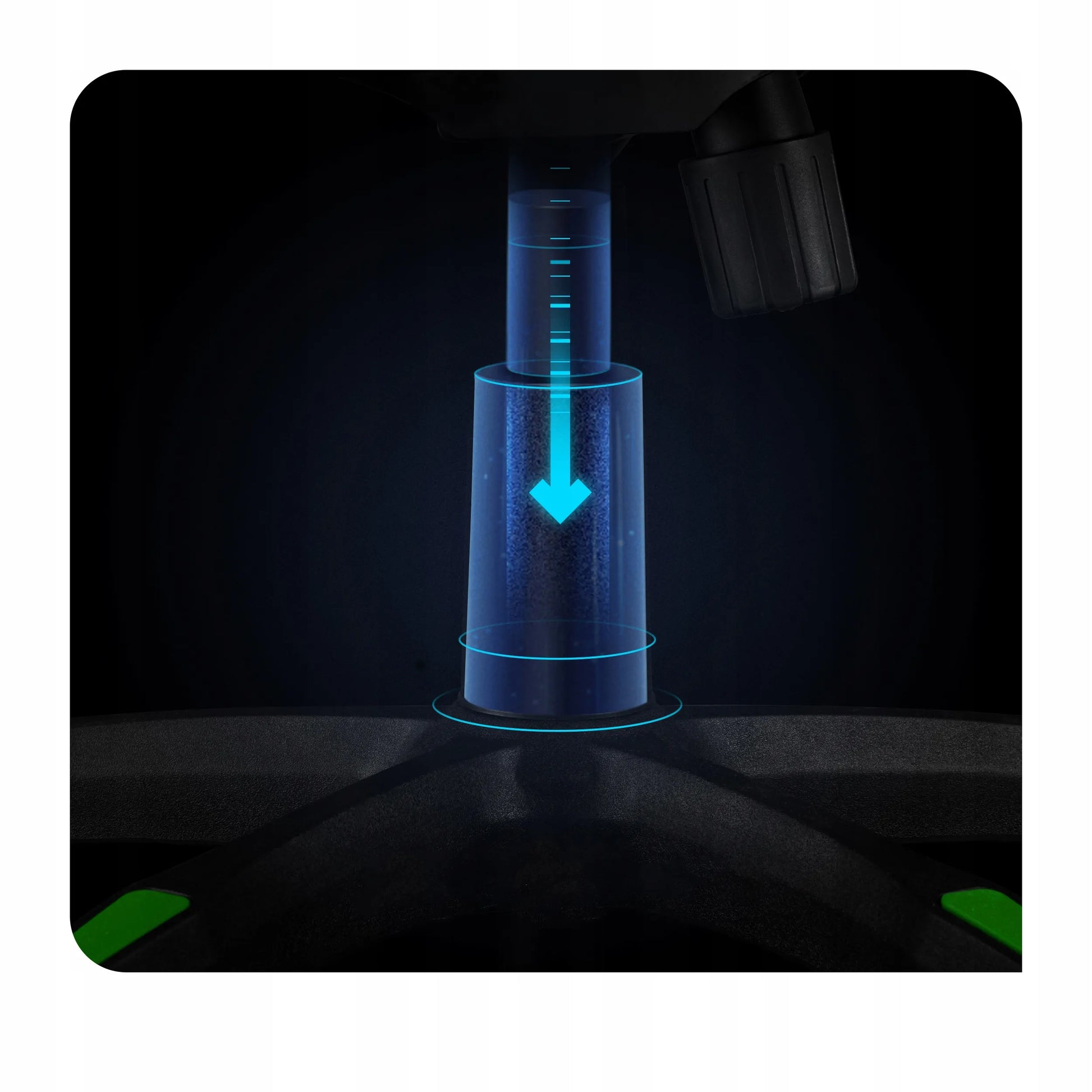 Žaidimų kėdė Diablo X-One 2.0 Normal Size, Juoda-žalia