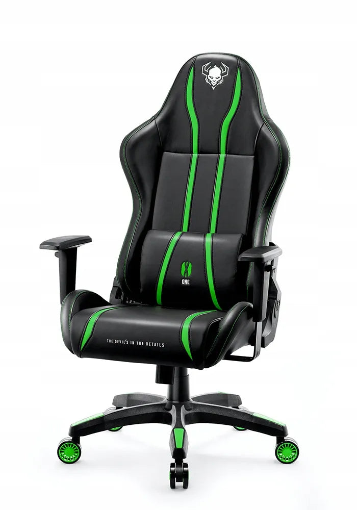 Žaidimų kėdė Diablo X-One 2.0 Normal Size, Juoda-žalia