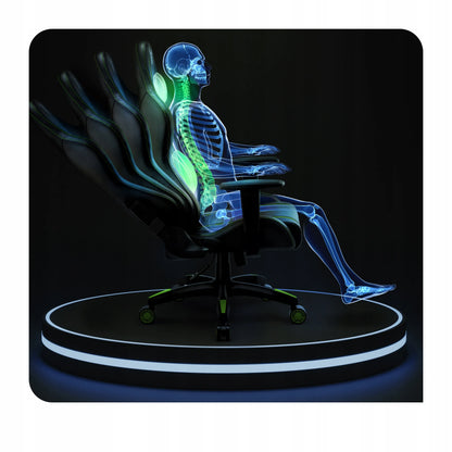 Žaidimų kėdė Diablo X-One 2.0 Normal Size, Juoda-žalia