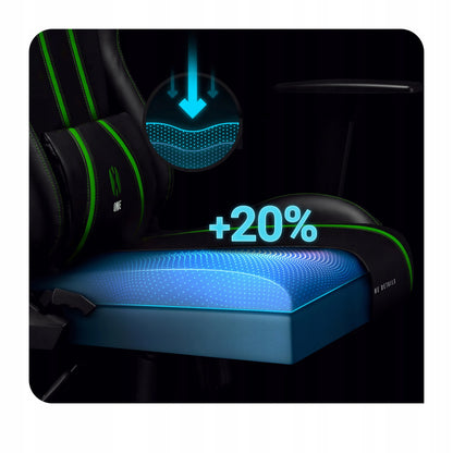 Žaidimų kėdė Diablo X-One 2.0 Normal Size, Juoda-žalia