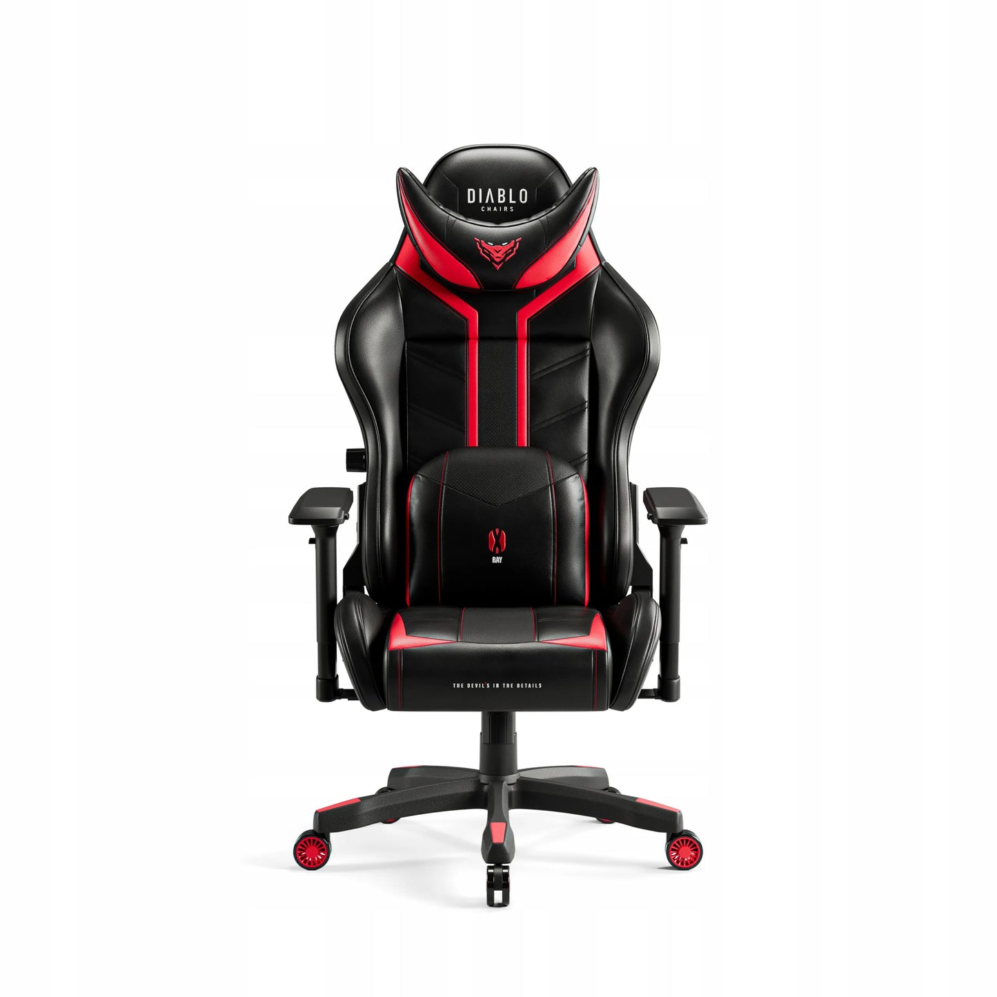 Žaidimų kėdė Diablo X-Ray 2.0 Normal Size, Juoda-raudona