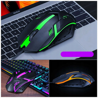Žaidimų klaviatūra ir RGB pelė FOTOROB