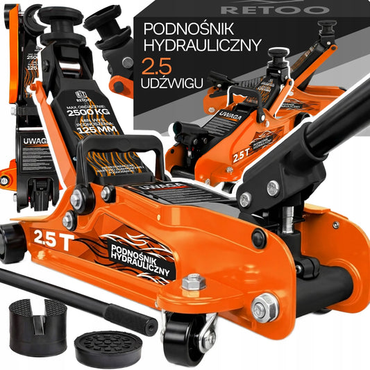 ŽEMAS PROFILIS AUTOMOBILIO PAKĖLĖJAS 80-399 mm 2,5T KĖLIKLIS