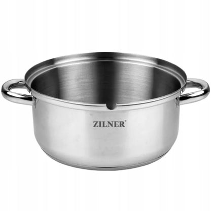 „Zilner“ garinis sulčiaspaudis, 8 l, nerūdijantysis plienas, indukcinei ir dujinei viryklei