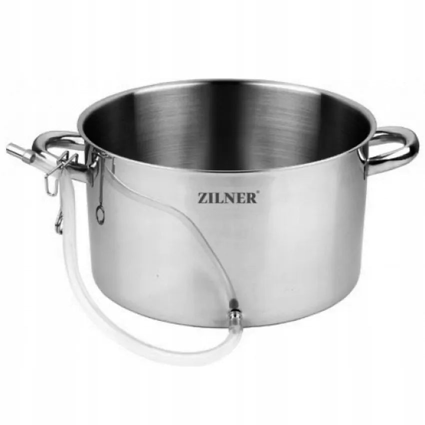 „Zilner“ garinis sulčiaspaudis, 8 l, nerūdijantysis plienas, indukcinei ir dujinei viryklei