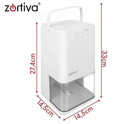 „Zortiva Brezia“ oro sausintuvas, 380 ml/24 val., 1,4 l talpa, laikmatis