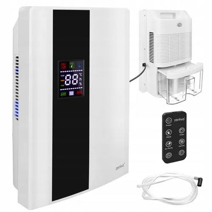 Zortiva oro sausintuvas, 90 W, 2 l talpa, higrostatas, nuotolinio valdymo pultas, laikmatis