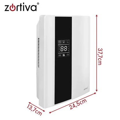 Zortiva oro sausintuvas, 90 W, 2 l talpa, higrostatas, nuotolinio valdymo pultas, laikmatis